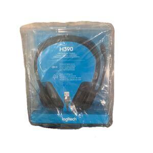 Logitech H390 USB Headset with Noise-Cancelling Mic